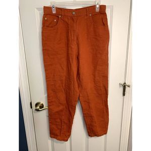 Vintage Perry Ellis Ramie Blend Pants Size 12